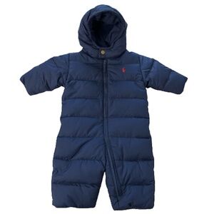 Polo Ralph Lauren Baby Boys Down Feather Fill Puffer Snow Suit Size 9M